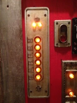 6 Button Elevator Panel