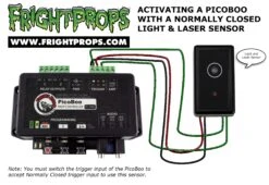 Laser And Light Detecting Sensor Prop Trigger 5 Laser And Light Detecting Sensor Prop Trigger -Halloween Cosplay Store activating picoboo with laser sensor 2