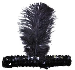 20s Flapper Headband -Halloween Cosplay Store bc22bk 1 1 1