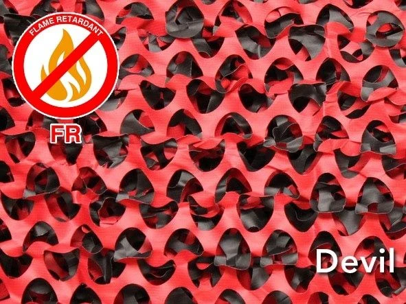 Ultra-lite Bulk Camo Netting (FR) - DEVIL 1 Ultra-lite Bulk Camo Netting (FR) - DEVIL