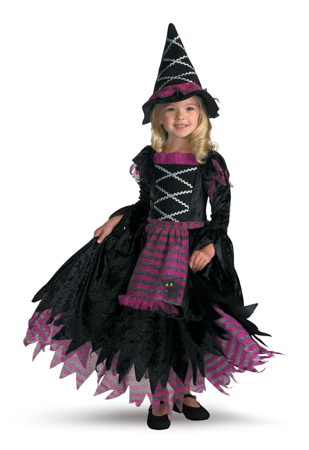 Girl's Fairy Tale Witch Deluxe Costume 2 Girl's Fairy Tale Witch Deluxe Costume - Image 2