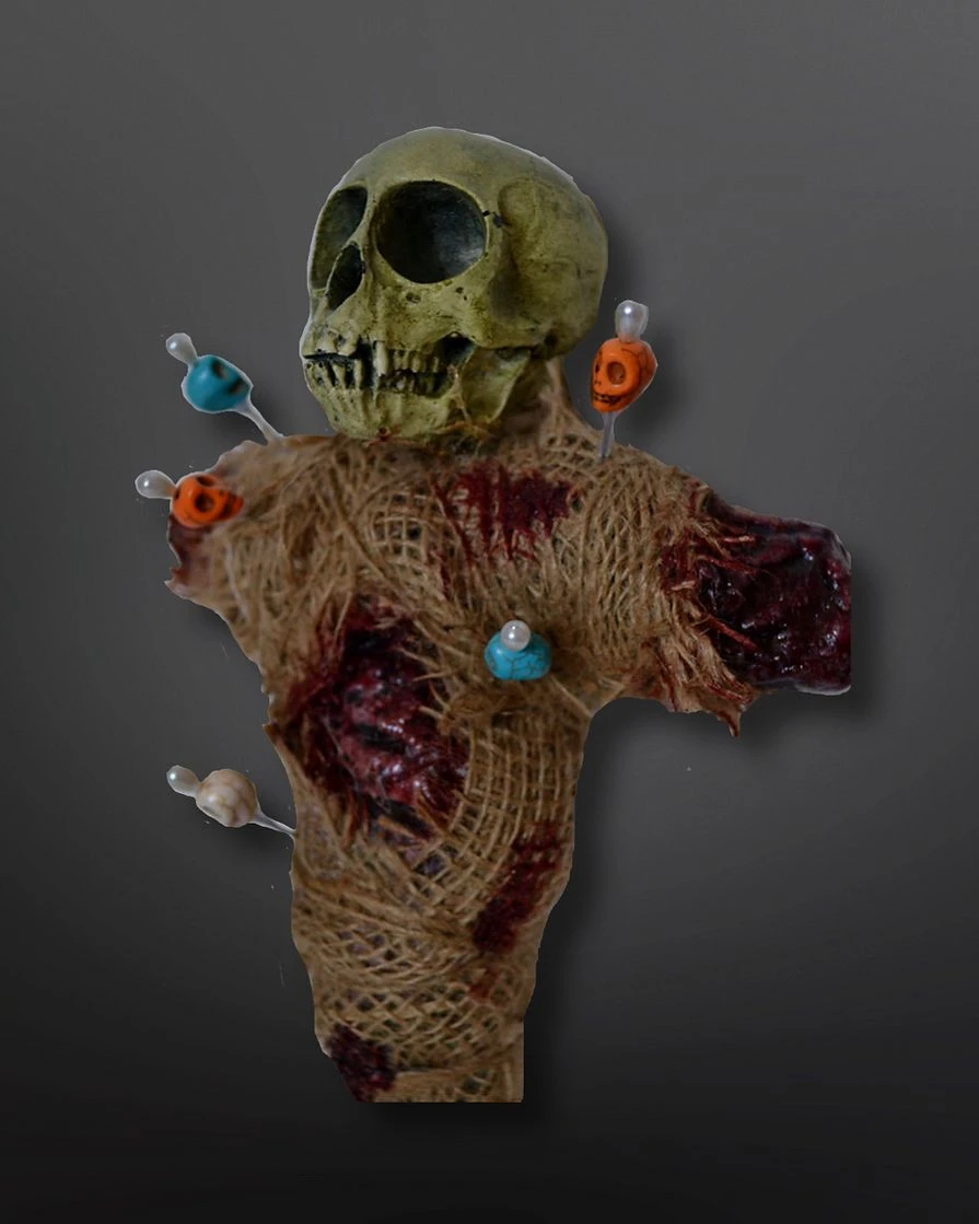 Monkey Skull Voodoo Doll 2 Monkey Skull Voodoo Doll - Image 2