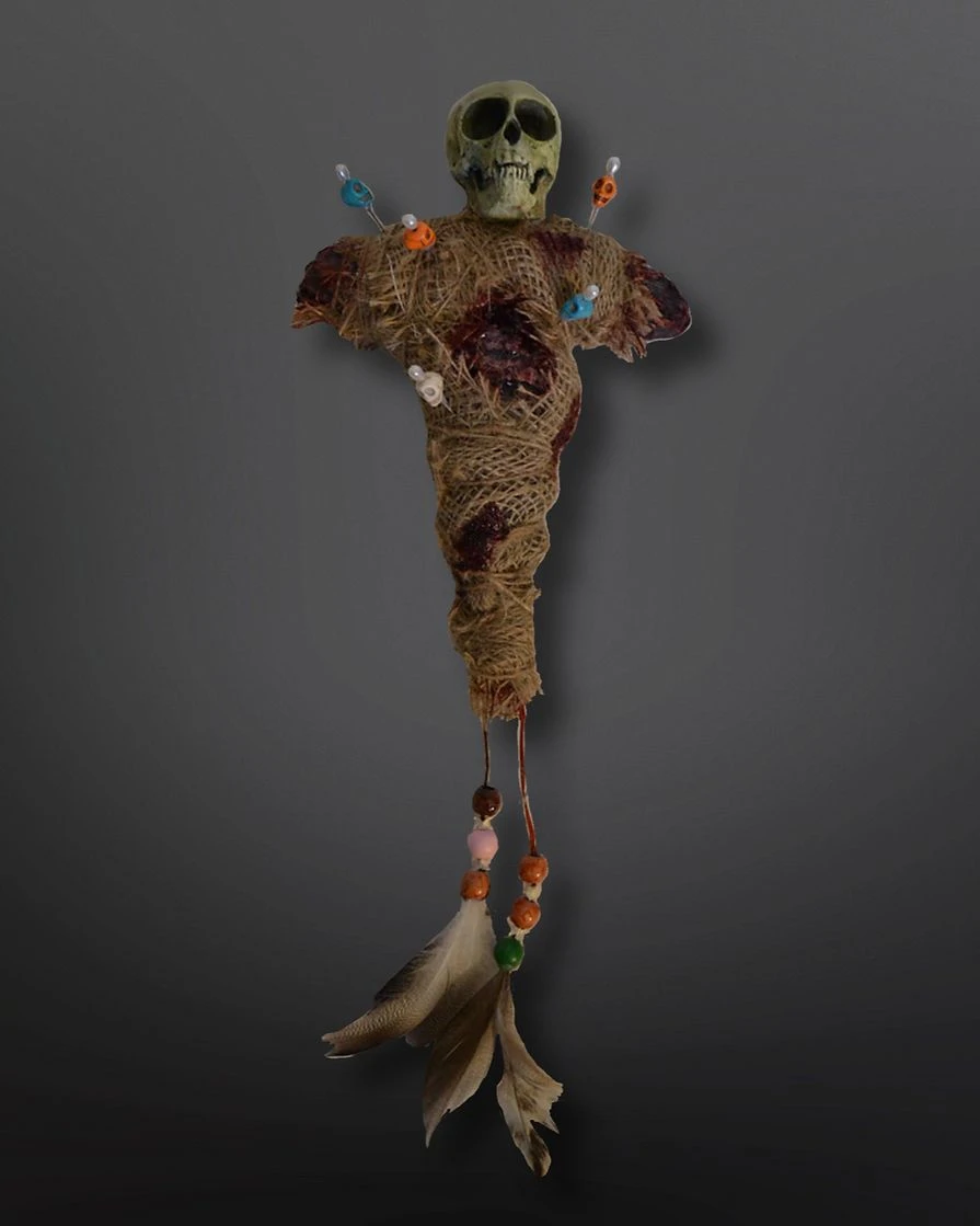 Monkey Skull Voodoo Doll 1 Monkey Skull Voodoo Doll