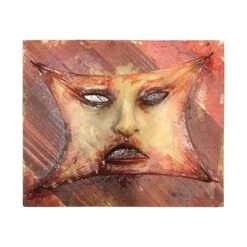 Stretch Face Wall Plaque: Squirrely Steve