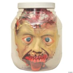 3D Head In Jar