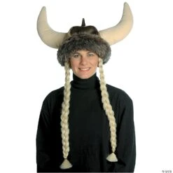Space Viking Hat With Braids