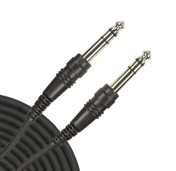 Male 1/4 To Male 1/4 Stereo Cable 1 Male 1/4 To Male 1/4 Stereo Cable