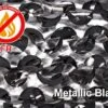 Ultra-lite Bulk Camo Netting (FR) - METALLIC BLACK