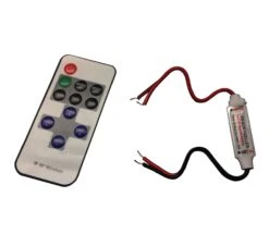 Miniature LED Light Controller With Remote