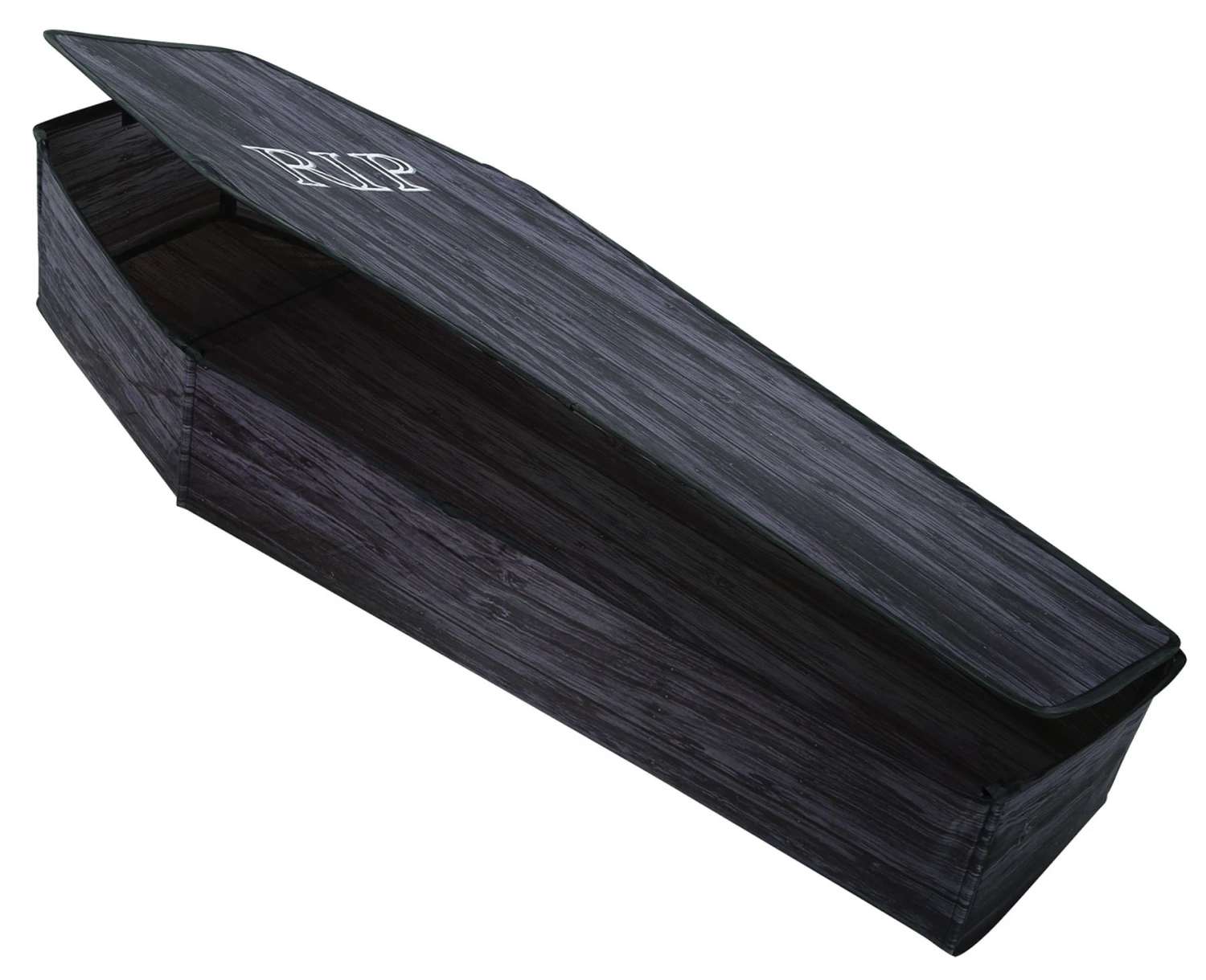 60" Wooden Coffin With Lid 1 60" Wooden Coffin With Lid