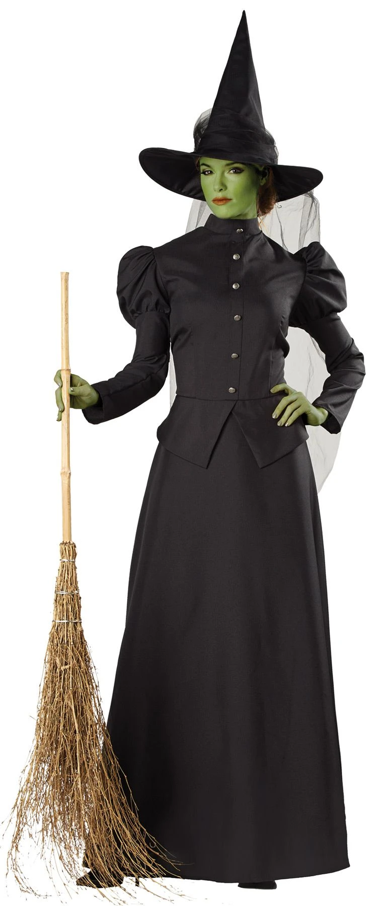 Women's Witch Classic Deluxe Costume - Adult 3 Women's Witch Classic Deluxe Costume - Adult - Image 3
