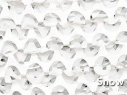 Ultra-lite Bulk Camo Netting - Snow - 85 Yds