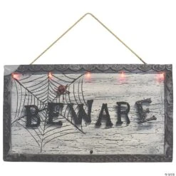 Beware' Animated Sign