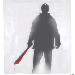 Shower Curtain Machete Killer