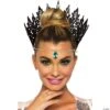 Glitter Die Cut Crown - Black
