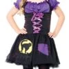 Girl's Black Cat Witch Costume - Child